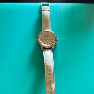 Michael Kors white watch